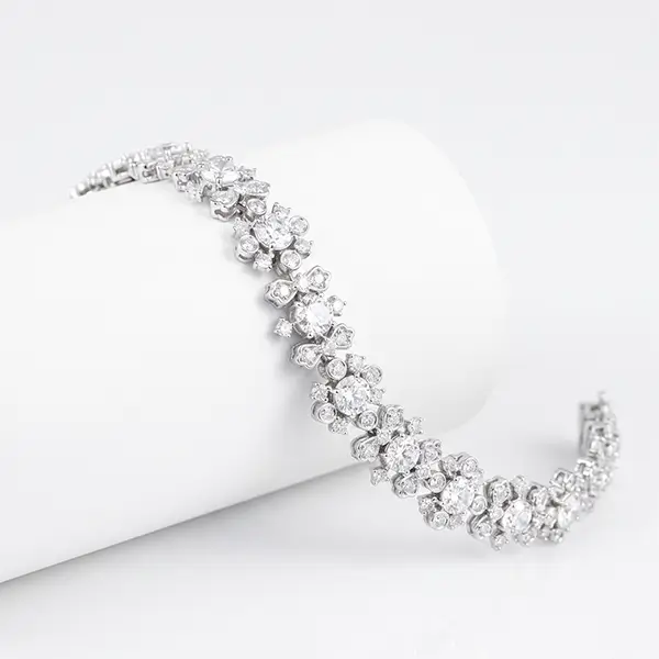 antique platinum diamond bracelet 2 antique platinum diamond bracelet 2