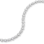 antique platinum diamond bracelet 3