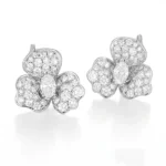 flower petal stud earrings 2
