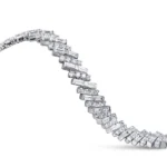 geometric design bracelet pt900 2