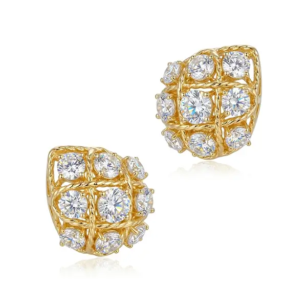 gold lattice earrings 14k teardrop 2 gold lattice earrings 14k teardrop 2