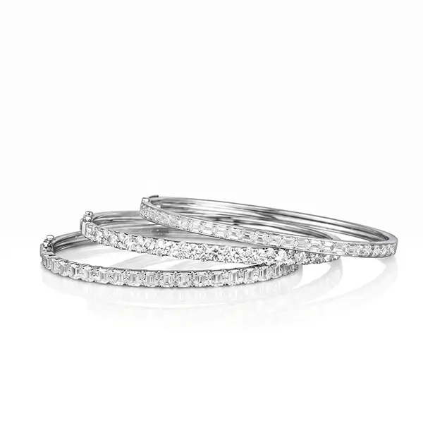 half pave diamond bangle bracelet wholesale 1 half pave diamond bangle bracelet wholesale 1