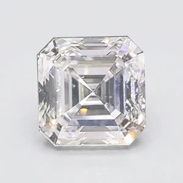 lab created asscher diamond 1.51ct 1