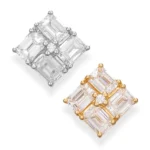 lab diamond mosaic setting pendant_ 1