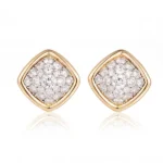 lab diamond stud earrings wholesale​ 2