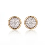 lab diamond stud earrings wholesale​ 3