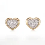 lab diamond stud earrings wholesale​ 4