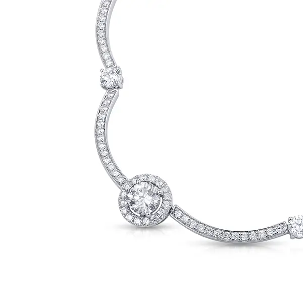 lab grown diamond necklace white gold 1 lab grown diamond necklace white gold 1
