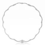 lab grown diamond necklace white gold 2