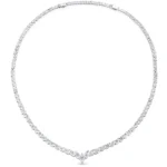 marquise lab grown diamond necklace 1