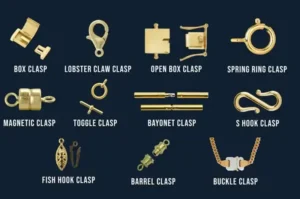 types of jewelry clasp