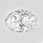 2.02 Carat Oval Lab Grown Diamond D VS1 1