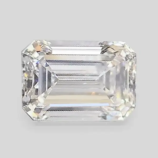 2.03ct Lab Grown Emerald Cut Diamond F VVS2