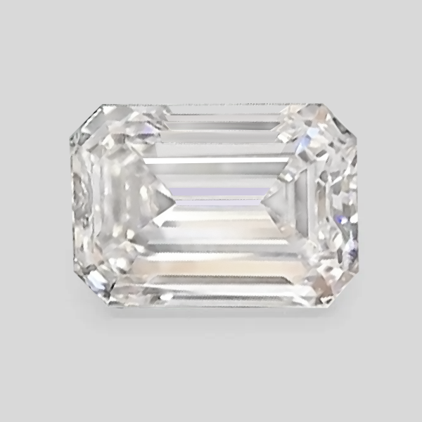 3.06 Carat Emerald Lab Grown Diamond E VS1 1