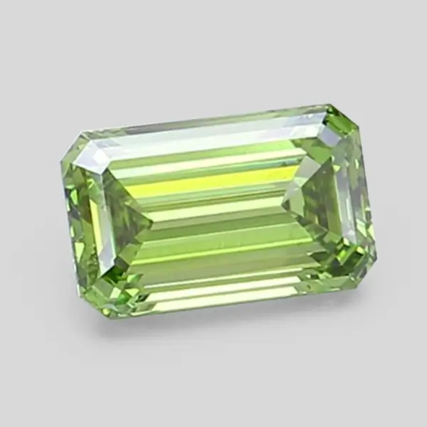 Emerald Cut Green Lab Diamond 1.05ct
