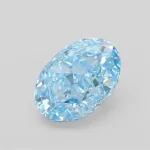 Fancy Vivid Blue Lab Diamond Oval 1.07ct