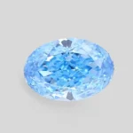 Fancy Vivid Blue Lab Diamond Oval 2.02ct