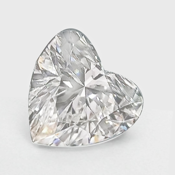 Heart Shape Lab Diamond 1.5ct E VVS1 1