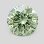 Lab Created Green Diamond Round 2ct