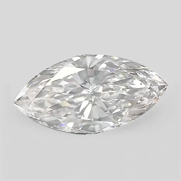 Lab Created Marquise Diamond 1.54ct F VVS2 1