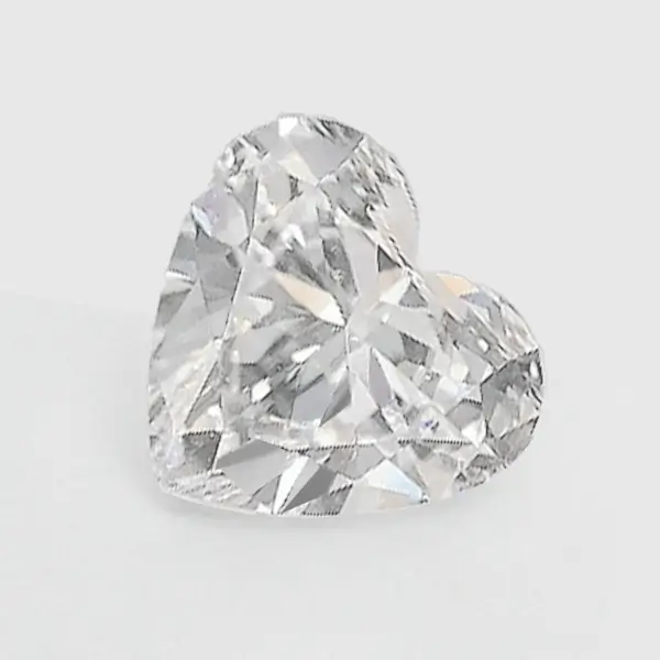 Lab Heart Diamond 2.59ct D VVS1 1