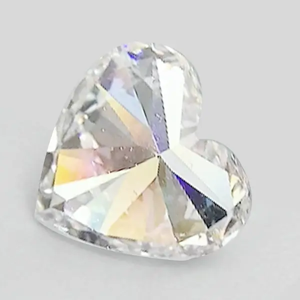 Lab Heart Diamond 2.59ct D VVS1 2 Lab Heart Diamond 2.59ct D VVS1 2