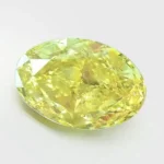 Lab Yellow Diamond Oval 2.15ct