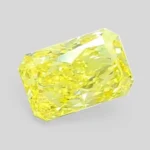 Yellow Diamond Lab Radiant 2ct