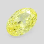 Yellow Lab Grown Diamond Oval 2ct