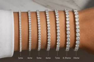 custom tennis bracelet