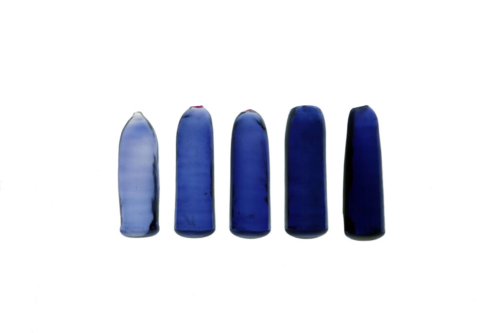 flame fusion sapphire crystal