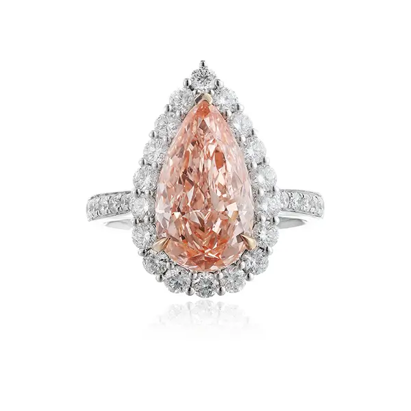 Convertible Ring Pendent Lab Diamond Pink 1 Convertible Ring Pendent Lab Diamond Pink 1