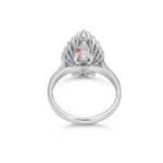 Convertible Ring Pendent Lab Diamond Pink 3