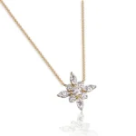 Lab Created Diamond Pendant Necklace​ Star 1
