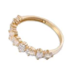Lab Diamond Emerald Band Half Eternity 2