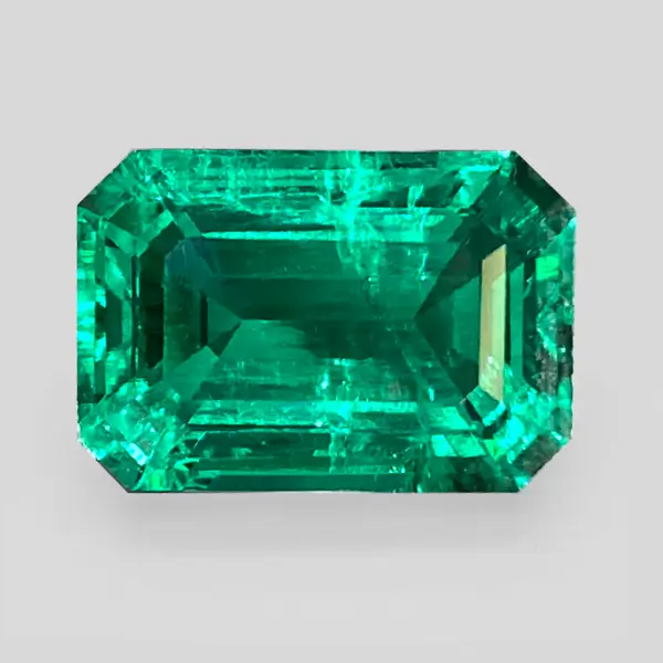 Lab Grown Colombian Emerald 11x16mm 9.25ct