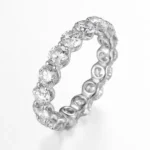 Lab Grown Diamond Round Eternity Band