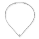 Lab Grown Diamond V Necklace 14K Gold