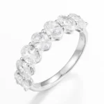 Lab Grown Oval Diamond Band PT900 ZBR0148A-OV0