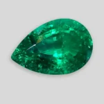 Pear Cut Lab Grown Emerald 9.66ct 2