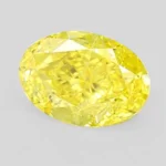 Yellow Diamond Lab Grown Oval 2ct