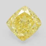 Yellow Lab Diamond​ Cushion Cut 3.27ct