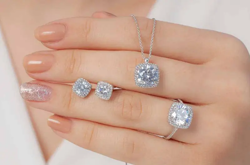lab diamond jewelry sets