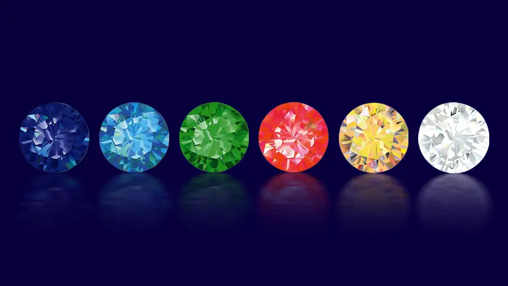 lab grown diamond phosphorescence