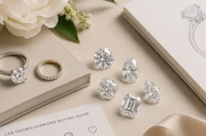 source guide of lab diamond jewelry