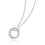 Diamond Pendant Lab Grown Moon Star thumbnail