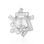 Emerald Lab Diamond Pendant Nest