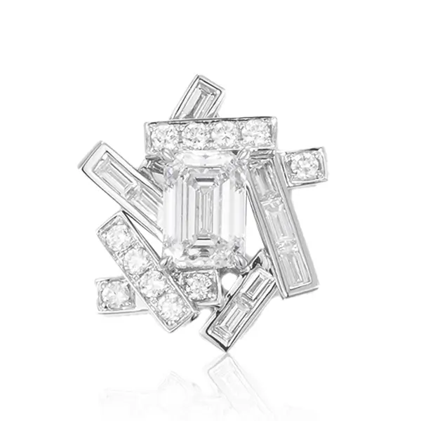 Emerald Lab Diamond Pendant Nest