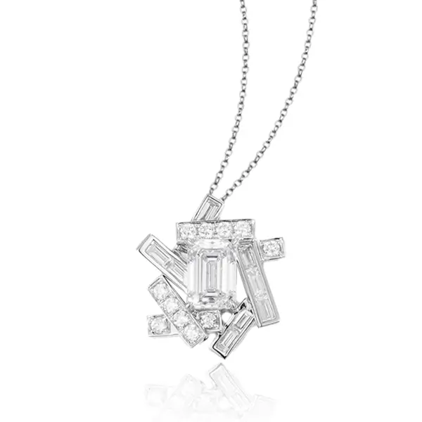 Emerald Lab Diamond Pendant Nest 2 Emerald Lab Diamond Pendant Nest 2