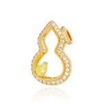 Lab Grown Yellow Diamond Pendant​ Calabash thumbnail